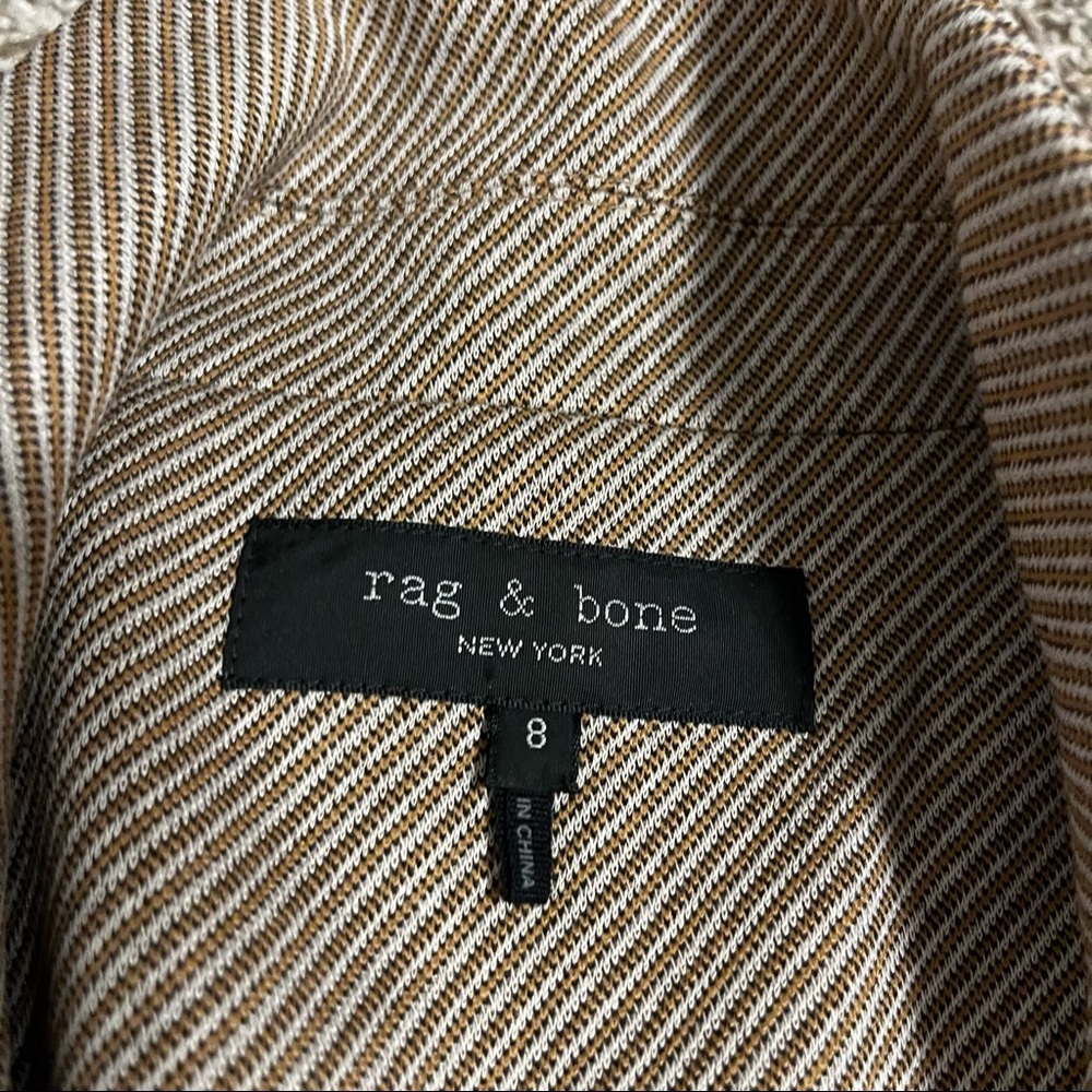 rag & bone Tan Herringbone Blazer - Picture 10 of 10
